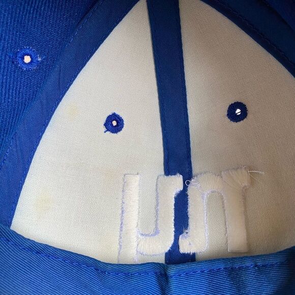 New York Giants NFL Reebok Hat Cap Blue White Adjustable Strapback One Size - Picture 11 of 14